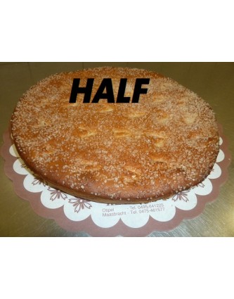 Appel deksel vlaai half Appel deksel vlaai half